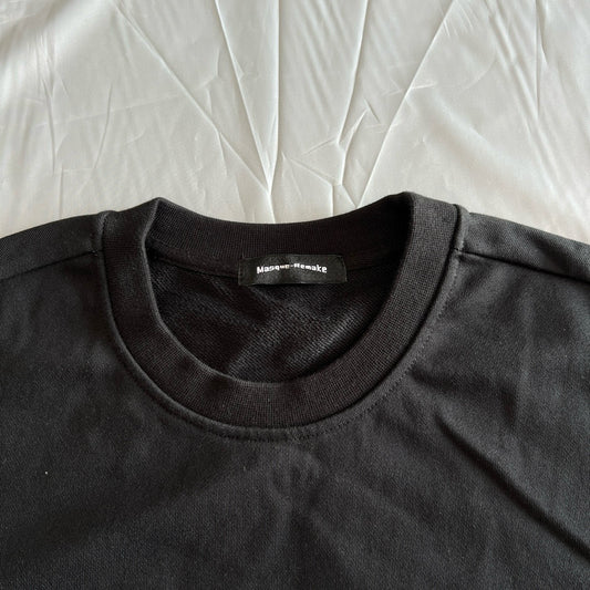 Close-up of Masque Studio heavyweight sweatshirt fabric