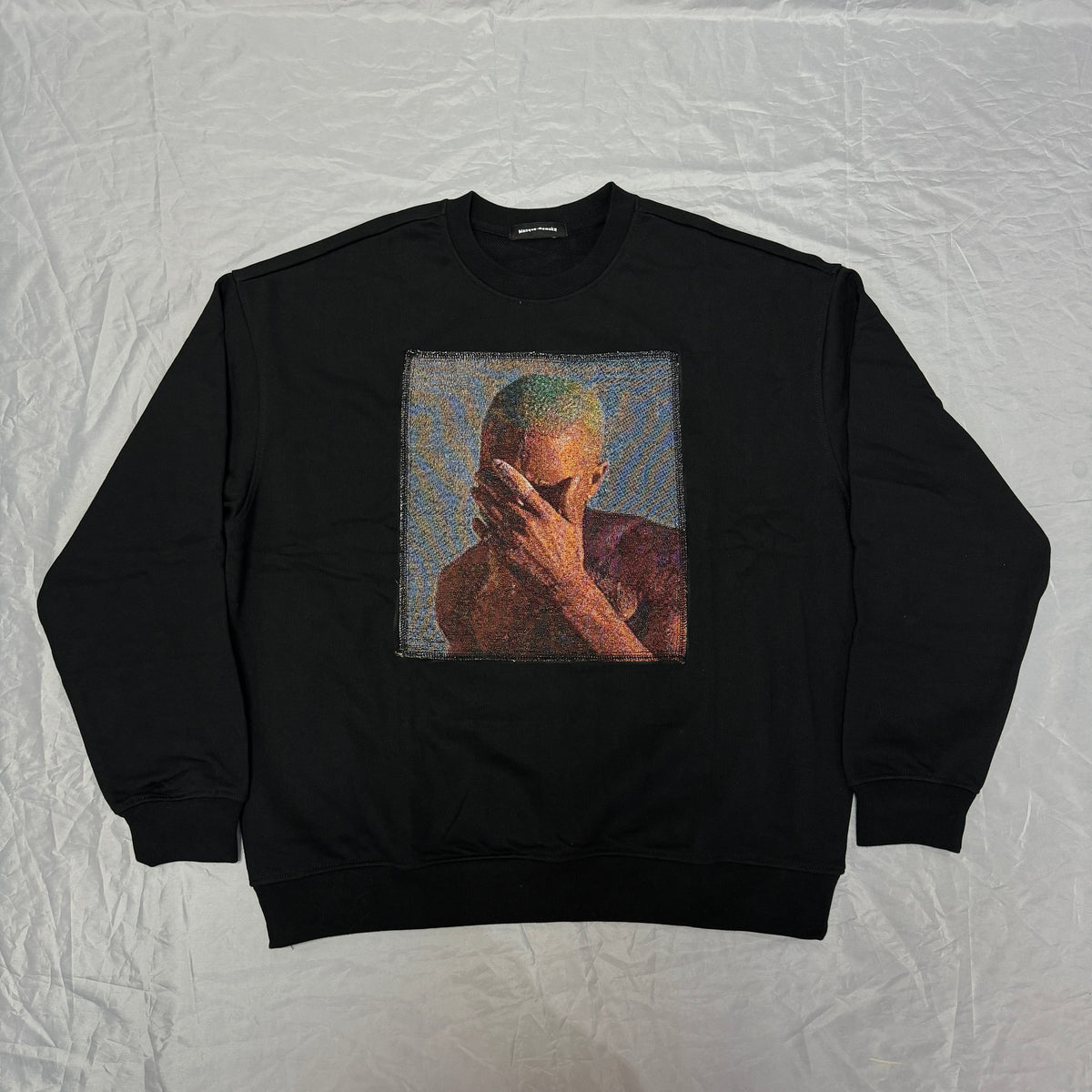 Masque Studio Frank Ocean black oversized heavyweight  sweatshirt
